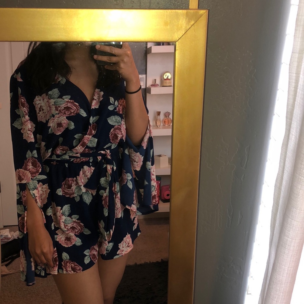 Floral romper